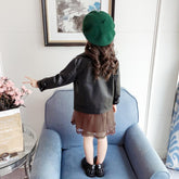Girls Fashion Street Style Jacket Long-sleeved Toddler-Veeddydropshipping